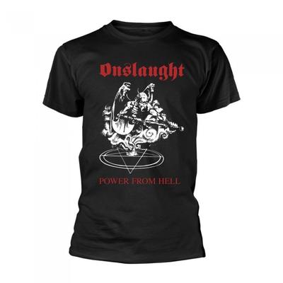 Onslaught Unisex Erwachsenen Power From Hell T-Shirt