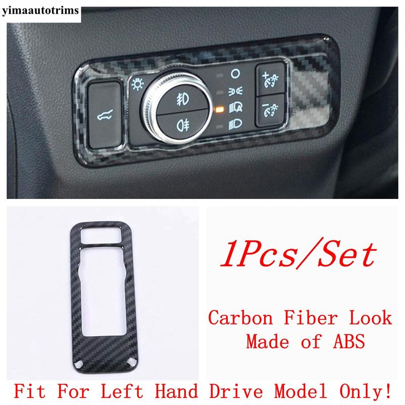 Head Light Switch Button Panel Cover Trim Accessories For Ford Mustang 2024 Maverick Mach E Escape Kuga - 2025