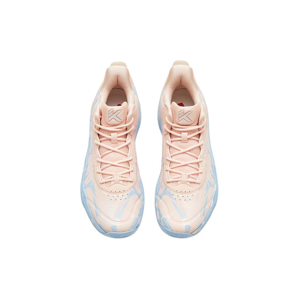 New Anta KT3 Thompson Cushioning Anti Slip And Wear Resistant Low Top Basketball Shoes Los Angeles Blue Pink 112311605-4