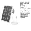 Solar Panels for Arlo Pro 4/Ultra 2/Pro 3 Lightweight Design Stable Power Output Outdoor Cameras Plug-and-Play Solar Charger