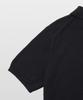 MANNERGRAM Upw Washable Cotton Polo Short Sleeve Knit Black