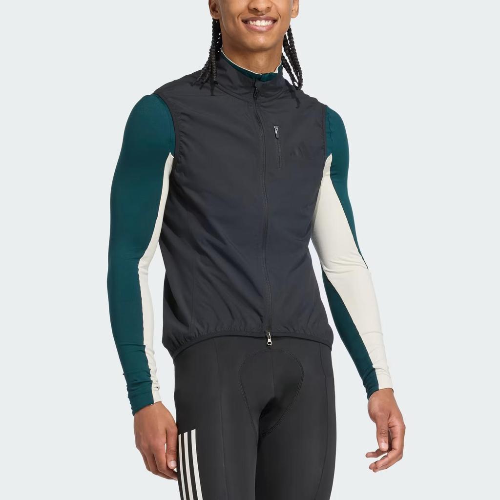 Adidas Cycling Essentials Windproof Lightweight Breathable Fitted Vest Men Vests KB5184