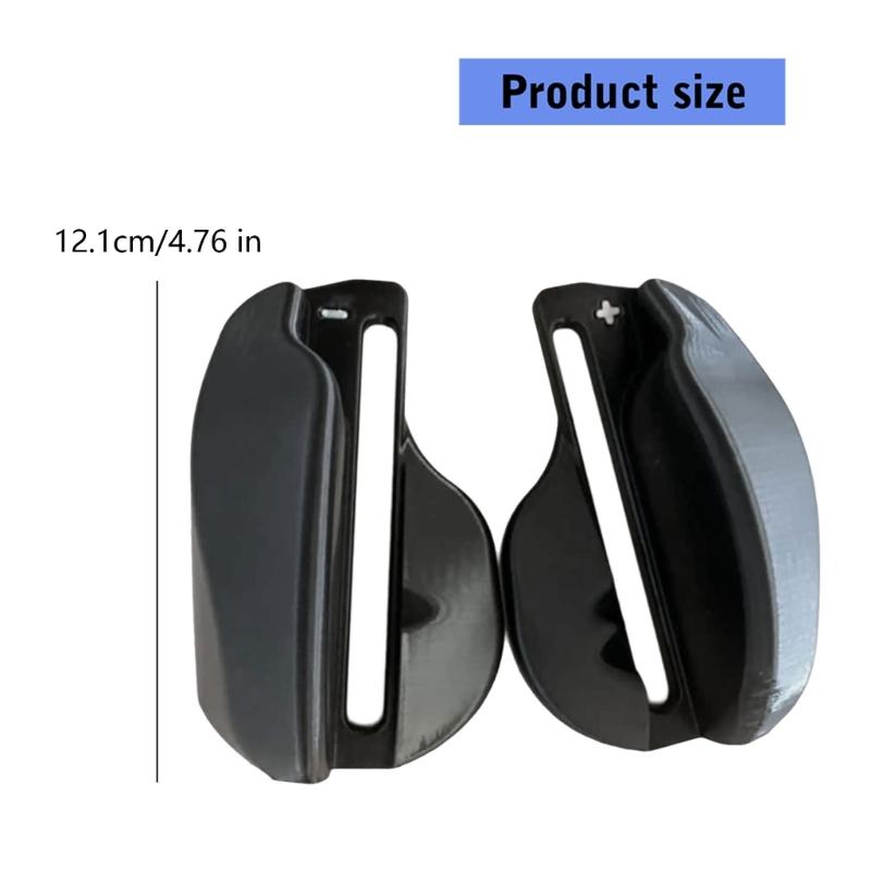 1 Pair Portable Controller Support Holder for NS2 Game Console Easy Carry Compact Design Reduces Hand Fatigue