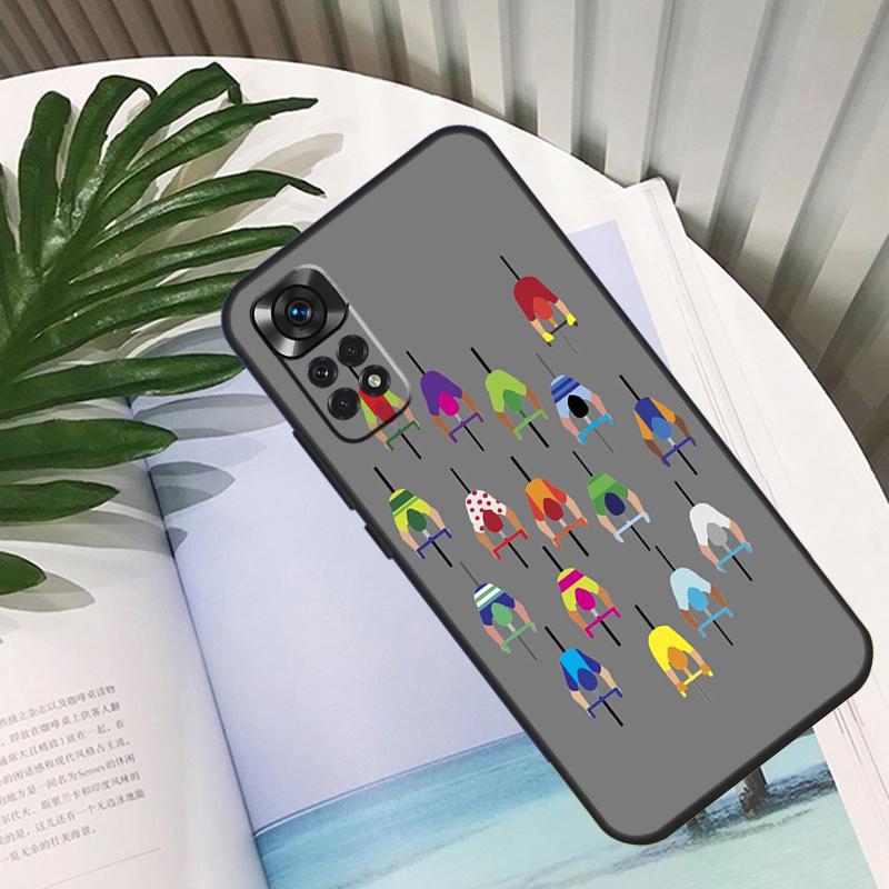 MTB Mountain Bike Cycling Bicycle Funda For Xiaomi Redmi Note 11 10 12 13 14 15 Pro Plus Case For Redmi 15C 10C 13C 12C 14C 15