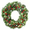 20pcs Christmas Round Ball Berry Simulation Foam Fruit Cherry Small Red Fruit Peony Fruit Christmas Supplies Accessories Berry Ornaments