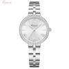 Watch Women's Niche Roman Simple Temperament Steel Bracelet Quartz Rhinestone Watch Women's Model