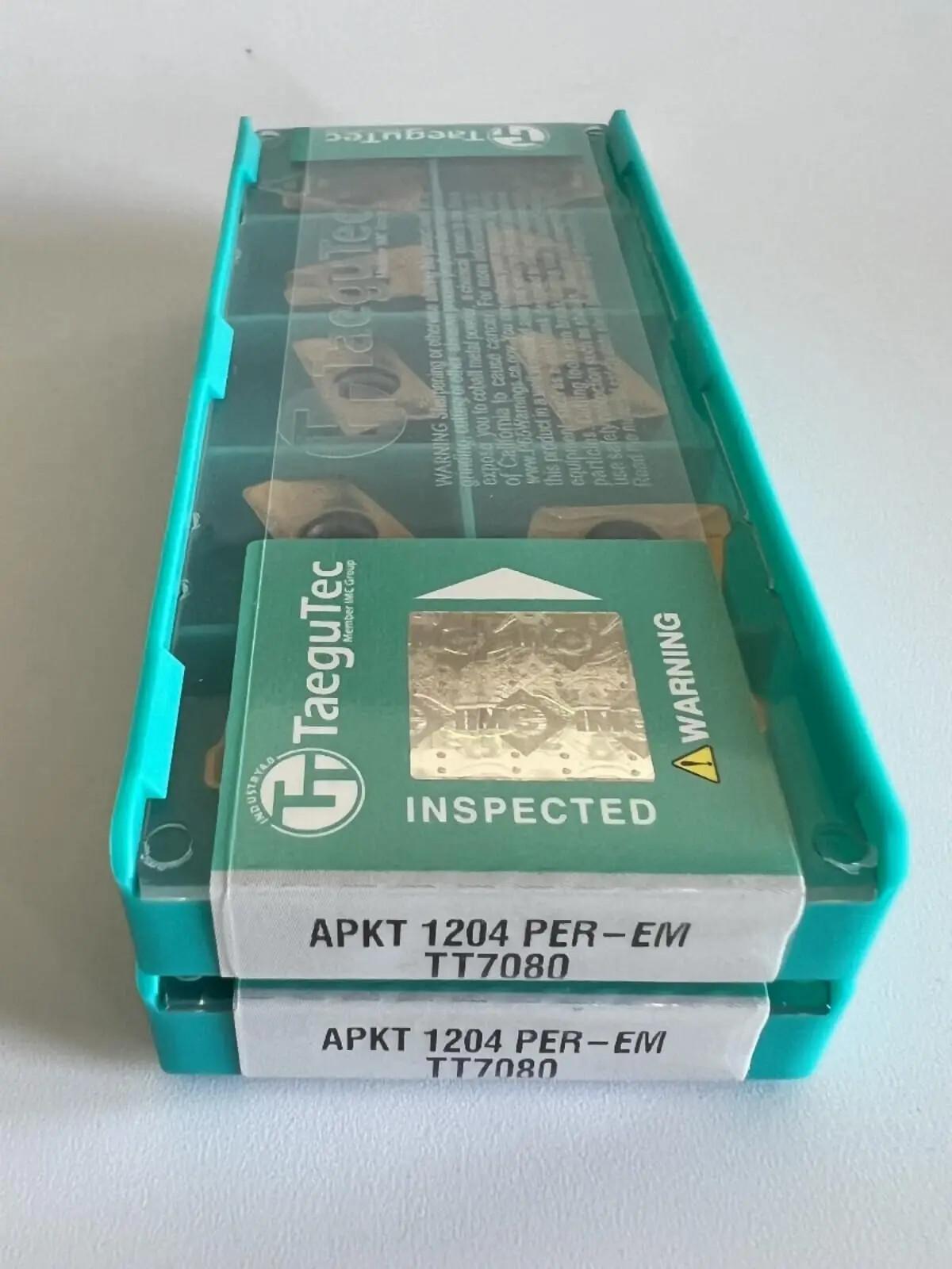 

APKT1204PER-EM TT7080 / Industrial indexable Carbide Inserts 10 Pcs