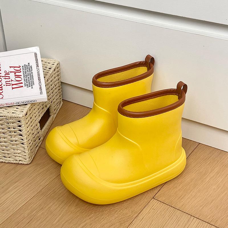 Children's rain shoes children's school kindergarten waterproof cartoon non-slip baby rain boots children's new water shoes