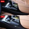 Carbon Fiber Style ABS Plastic Car Center Console Gear Shift Panel Cover Trim for BMW 5 Series G30 2017-2018 Car Sticker