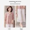 New Summer Chiffon Blouse Set for Middle-Aged and Elderly Women – Perfect Mother's Day Gift