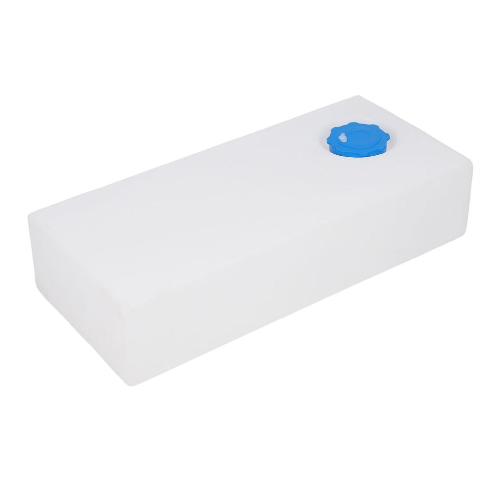 8.5 Gallon RV Fresh Water Tank Square 29.33x13.11x6.50in Food Grade PE Water Storage Container for Trailer Boat Yacht