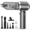 Handheld Vacuum Cleaner, 22000Pa Cordless Car Vacuum Cleaner, 3 Speed Brushless Motor Mini Hoover with Multiple Brush HeadsHigh Power Hand Held Vacuu