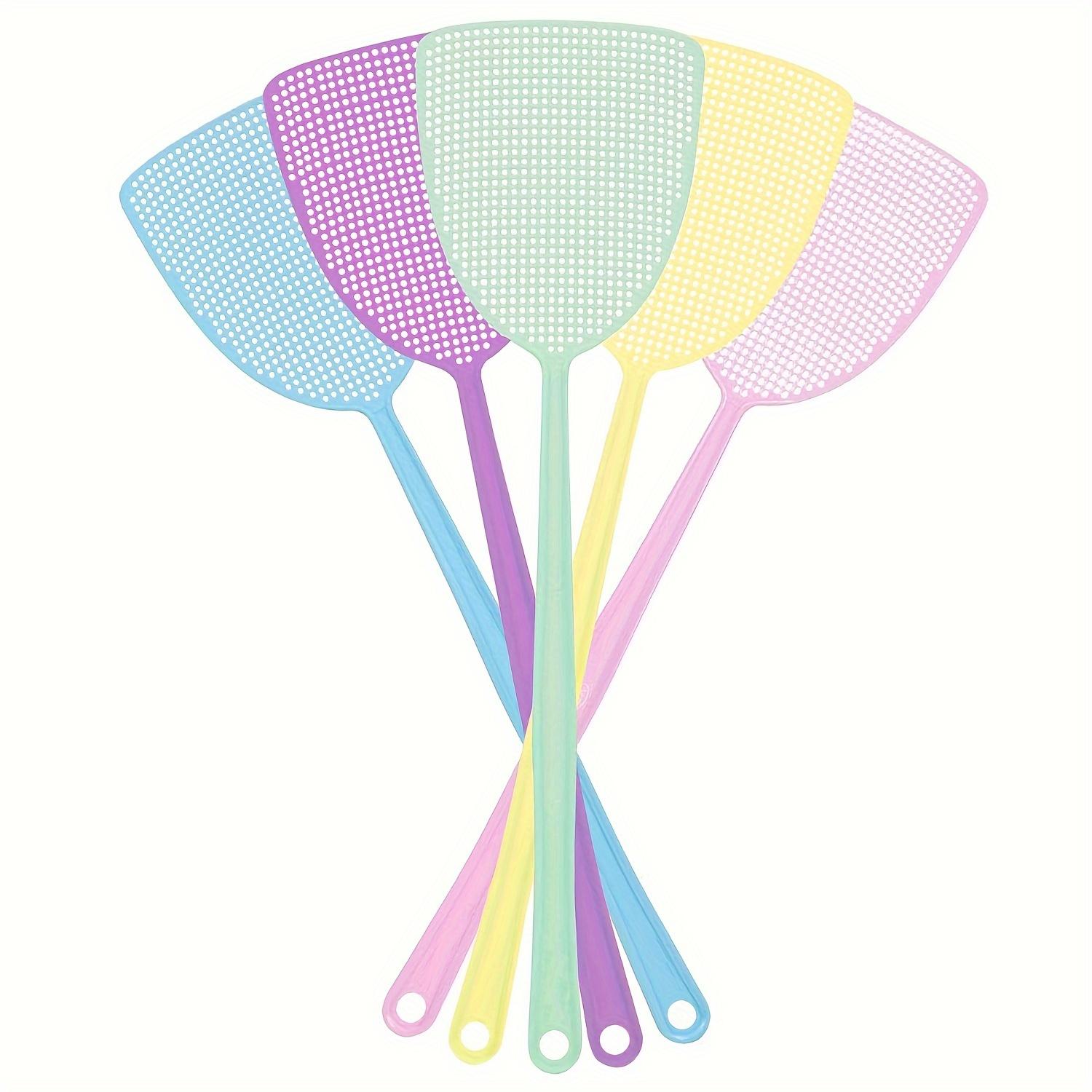 

Plastic Long-handled Fly Swatter Pest Control Tool Manual Plastic Fly Swatter Insect Repellent and Mosquito Control Home Garden