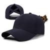 Neue Sommer Damen Baseballkappe mit überkreuztem Design für Pferdeschwanz, Leichter, schnell trocknender, atmungsaktiver Sonnenhut