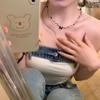 Elegante Schmetterlings-Schlüsselbeinkette: Leichter Luxus-Choker mit einzigartigem Design und High-End-Stil für Frauen