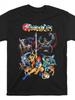 Thundercats TV Show Graphic T-Shirt Soft Stretch Knit Crew Neck Tee with Vibrant Character Prin