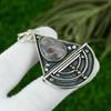 Natural Iolite Sunstone Gemstone Jewelry 925 Sterling Silver Pendant For Girls