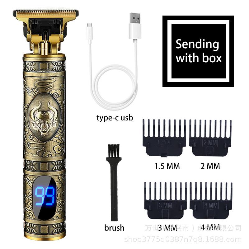 2021 USB Electric Hair Clippers Rechargeable Shaver Beard Trimmer Professional Men Hair Cutting Machine Beard Barber Hair Cut