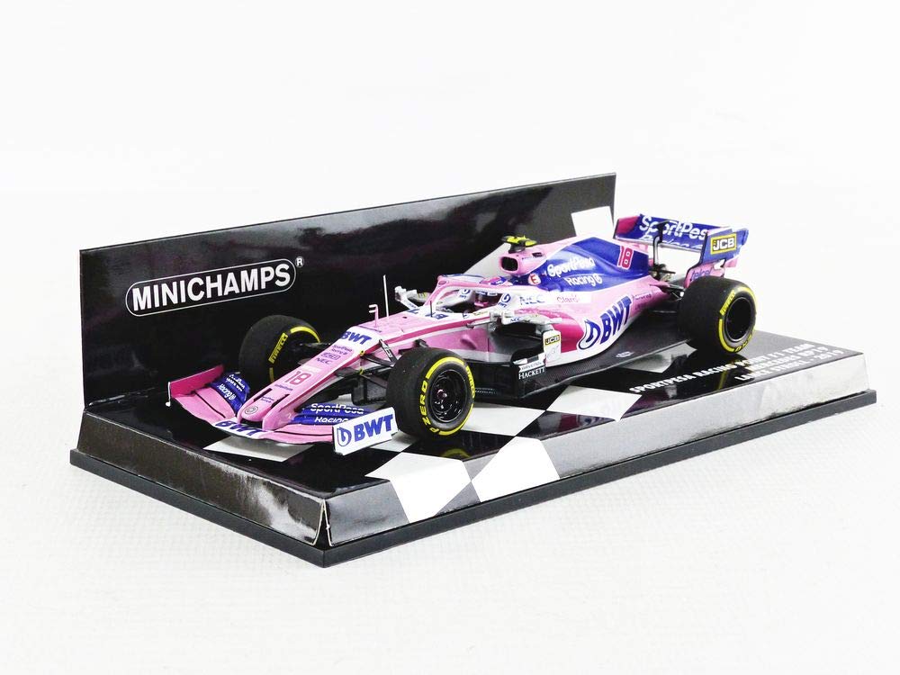 Minichamps Scale Resin SportPesa Racing Point F1 Team Mercedes RP19 Lance Stroll 2019 1/43