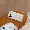 Korean Style Ins Cute Soft Crystal Lily Flower Phone Case for iPhone 17ProMax 15 16Pro 14 Full Coverage Double Layer High Value