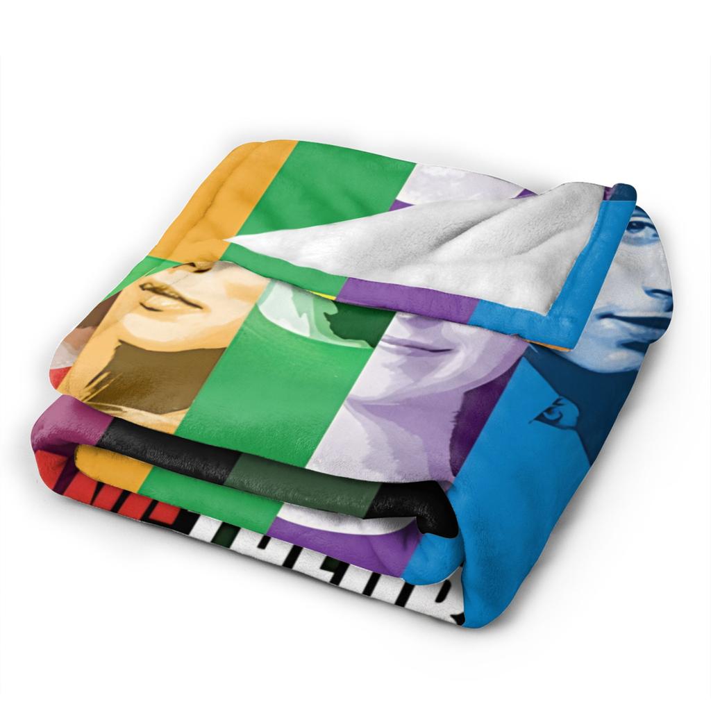 American The Big Bangs Theory Soft Warm Blanket Picnic Plush Throw Blanket Funny Couch Bed Flannel Bedspread Sofa Bed Cover