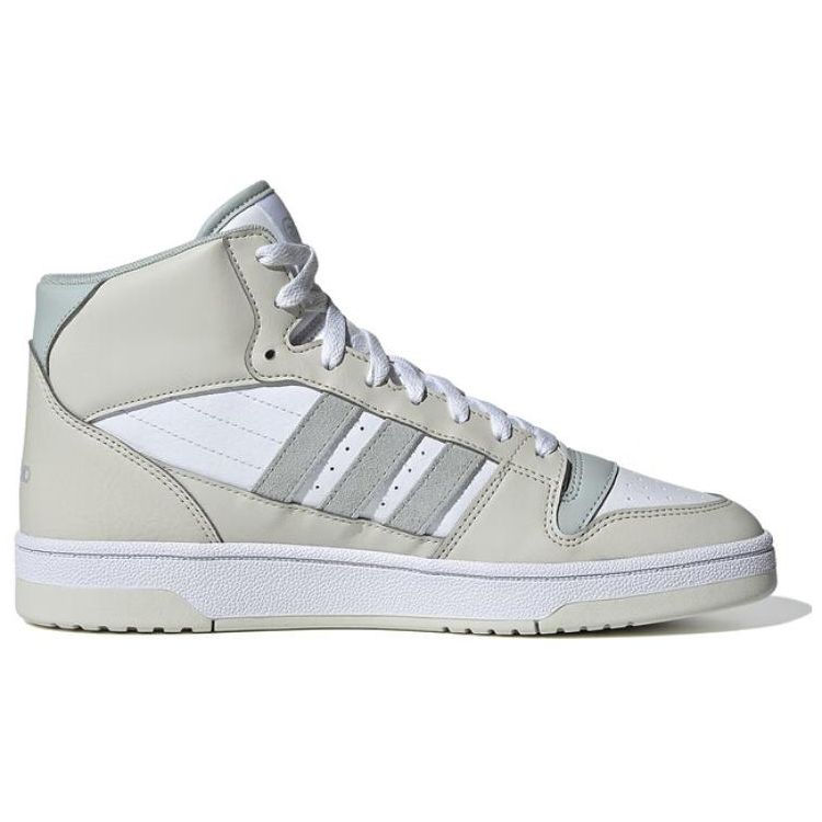 adidas Neo Turnaround Mid Durable Lightweight Breathable High-Top Skate Shoes Unisex Skate Shoes Off-White IE1022