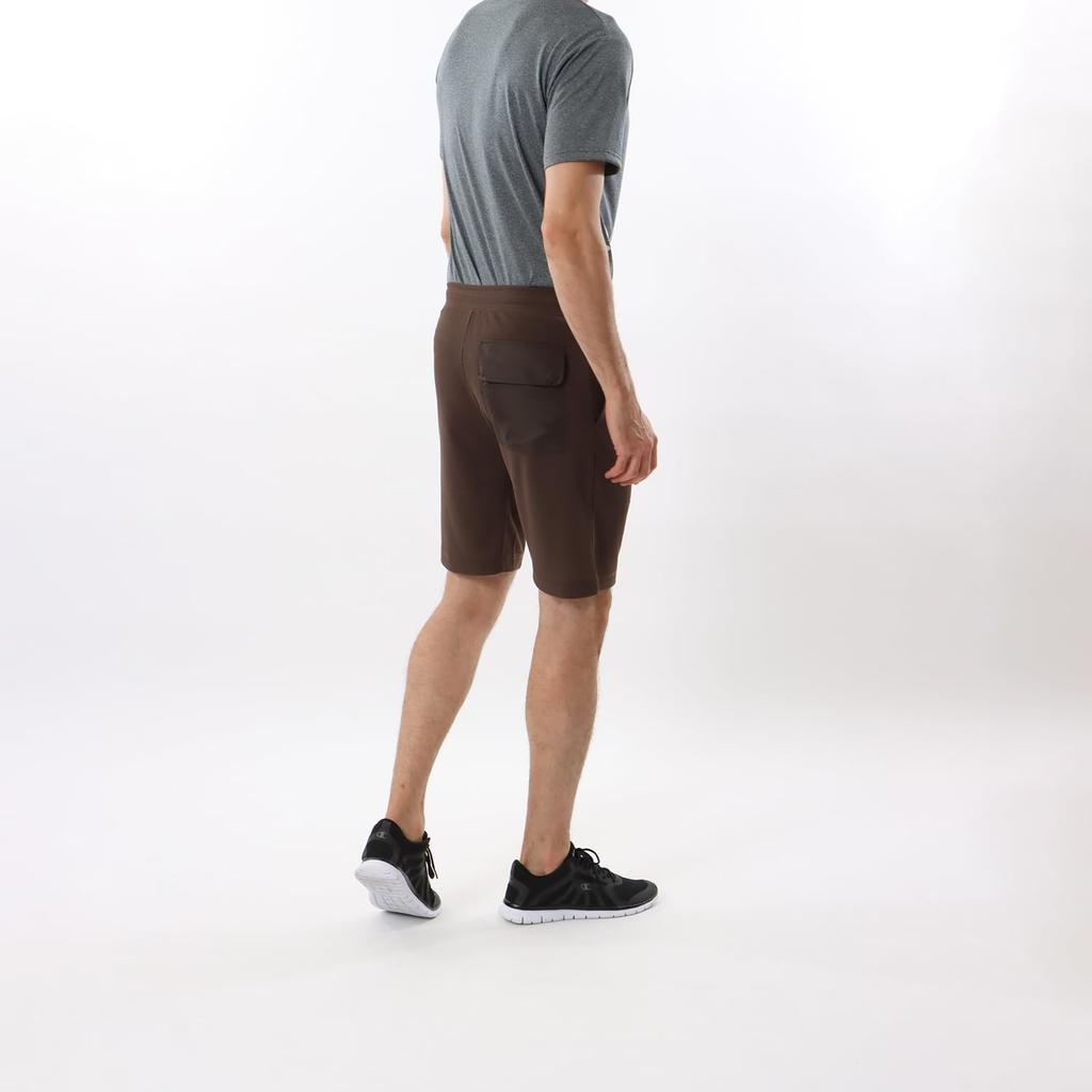 Quick UV Heat Script Logo Brown [Champion] Shorts, Dry, Protection, Shielding, Shorts, Men's Sports, C3-ZS504,