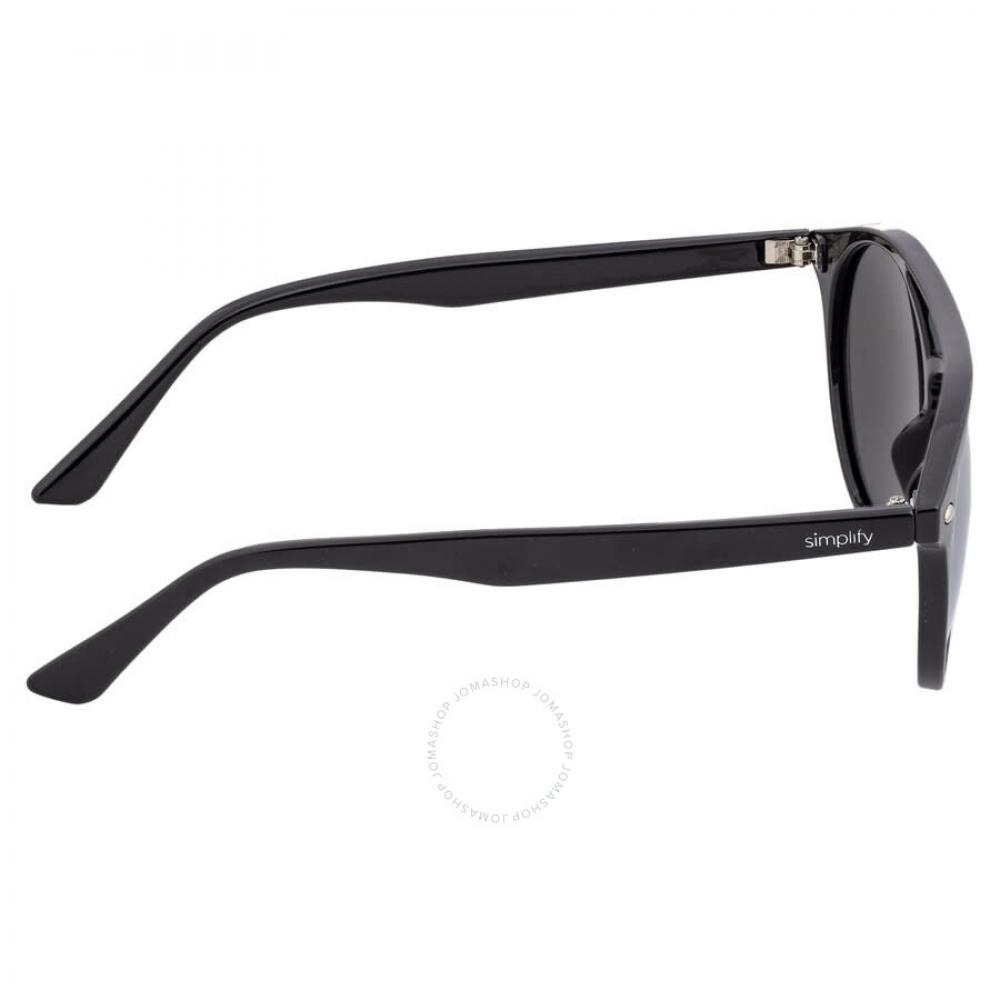Simplify Unisex Black Cat Eye Sunglasses Ssu122 Bl