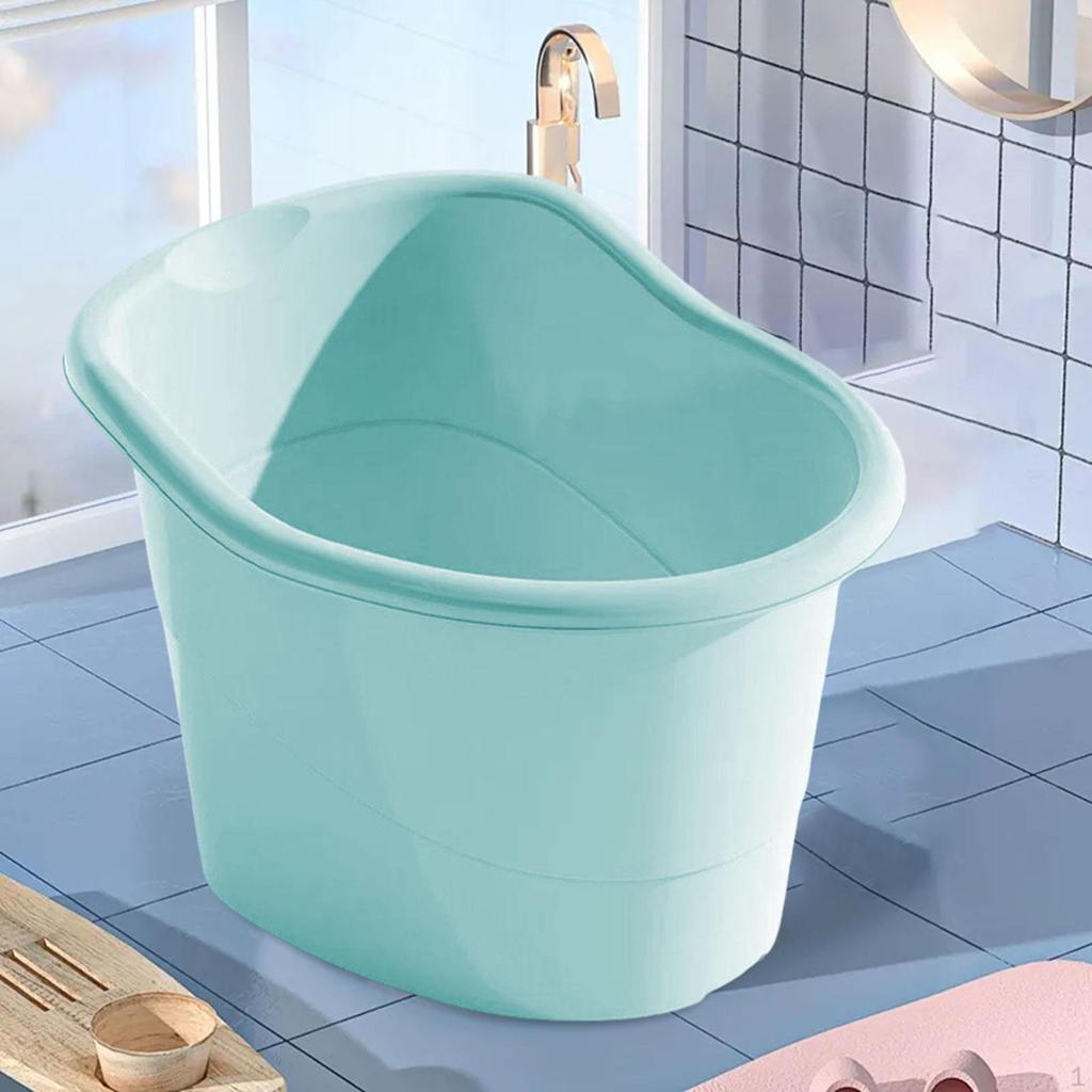 Shower Bucket for Kids with Upright Bathing Feature