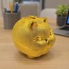 Animal Pig Money Jar Gold Pig Coin Saving Box Decorative Pig Plastic Piggy Bank  Festive Occasions
