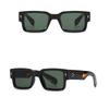 Luxury Brand Designer Square Sunglasses Women For Men 2023 New Trend Classic Sun Glasses Vintage Fashion Rivet Punk Shades UV400