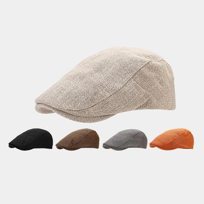 2025 Spring Women's Retro Japanese Beret Hat - Unisex Casual Painter & Newsboy Style
