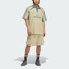 Adidas Originals SS25 Cargo Fashion Simple Loose Fit Drawstring Five-Point Work Shorts Men Shorts Prairie-Brown KD0944