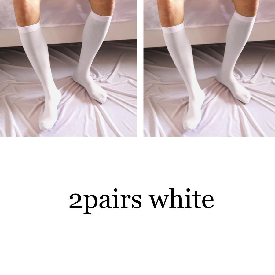 Seidensock dünne Herrensocken Herren Sommer Ultra Hochelastisch Glatt Überknie Business Nylonsocken Geschenke Herren Lange Socken Herren Nahtlos