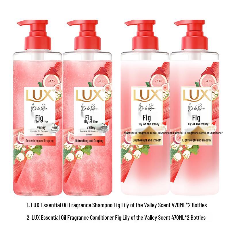 Lux Fig & Lily Scented Shampoo & Conditioner Set