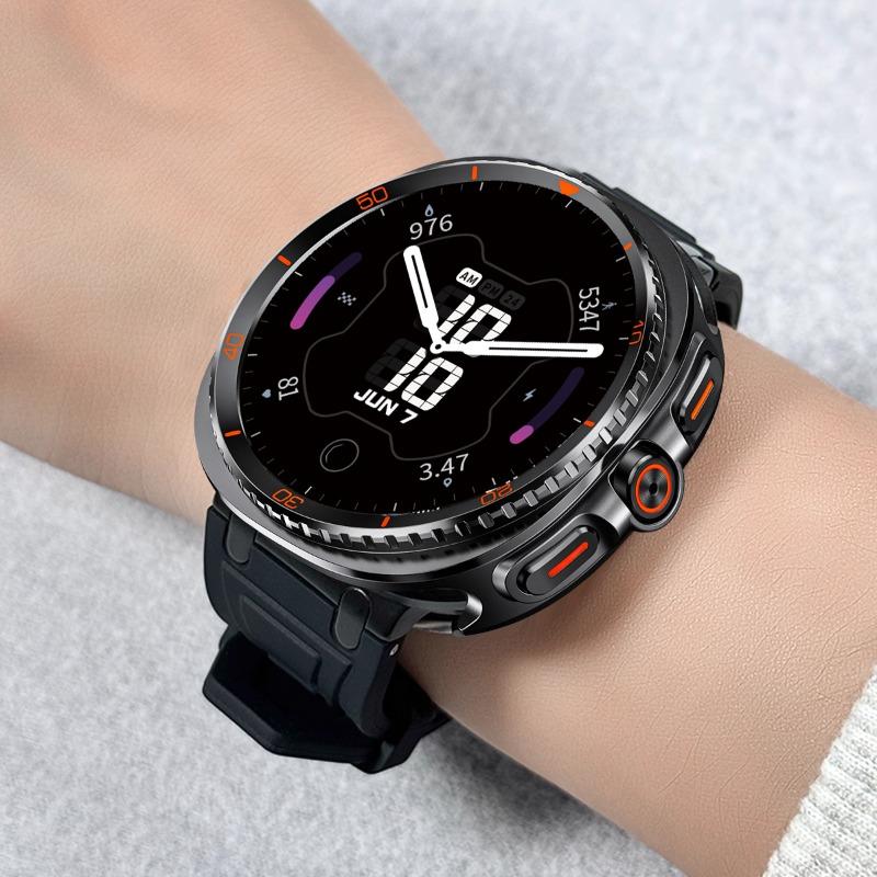 Metallfodral Tillbehör för Samsung Galaxy Watch 8 40mm/44mm Skyddande Cover för Galaxy Watch 8 Uppgradera till 8 Classic Hård Ram