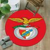 1pc Football Team (18) Print Round Carpet Chair Round Carpet Suitable for Bedroom Living Room Home Decorative Carpet