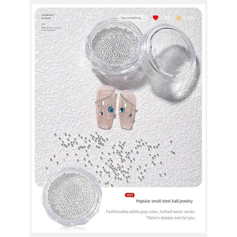 

Embossed Aurora Popular Classy Three-Dimensional Nail Stickers Popular small steel ball jewelry