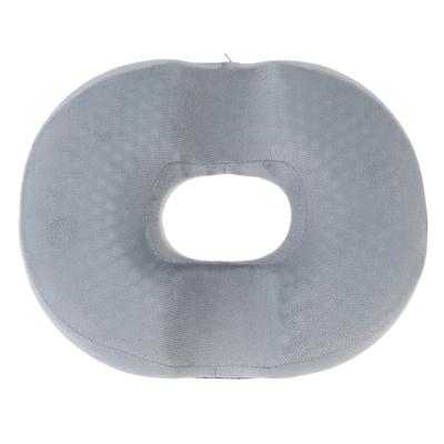 Donut Pillow with Gel Layer Ergonomic Breathable Hollow Office Chair Cushion Pad for Long Sitting