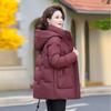 XueZhongFei Women's 2025 Short Loose Stand-Collar Down Jacket
