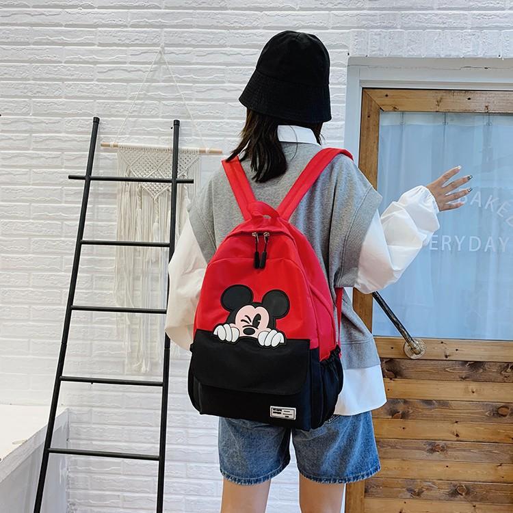 Schoolbag Backpack 1011 New Large-capacity Middle and High School Students High Value College Style Casual Simple Schoolbag Tide