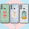 Case for Motorola Moto G50 G60s G32 G51 G73 G52 Edge 20 Pro 30 Lite G71 G53 G30 G22 Edge40 Phone Cover Cartoon Creative Fish