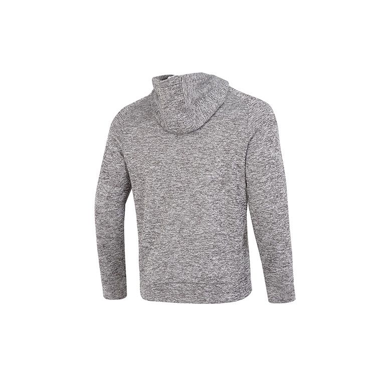 Under Armour Fleece Twist Hd Logo Print Sports Casual Hoodie Long Sleeve Sweatshirt Men Tops Gray 1373405-001