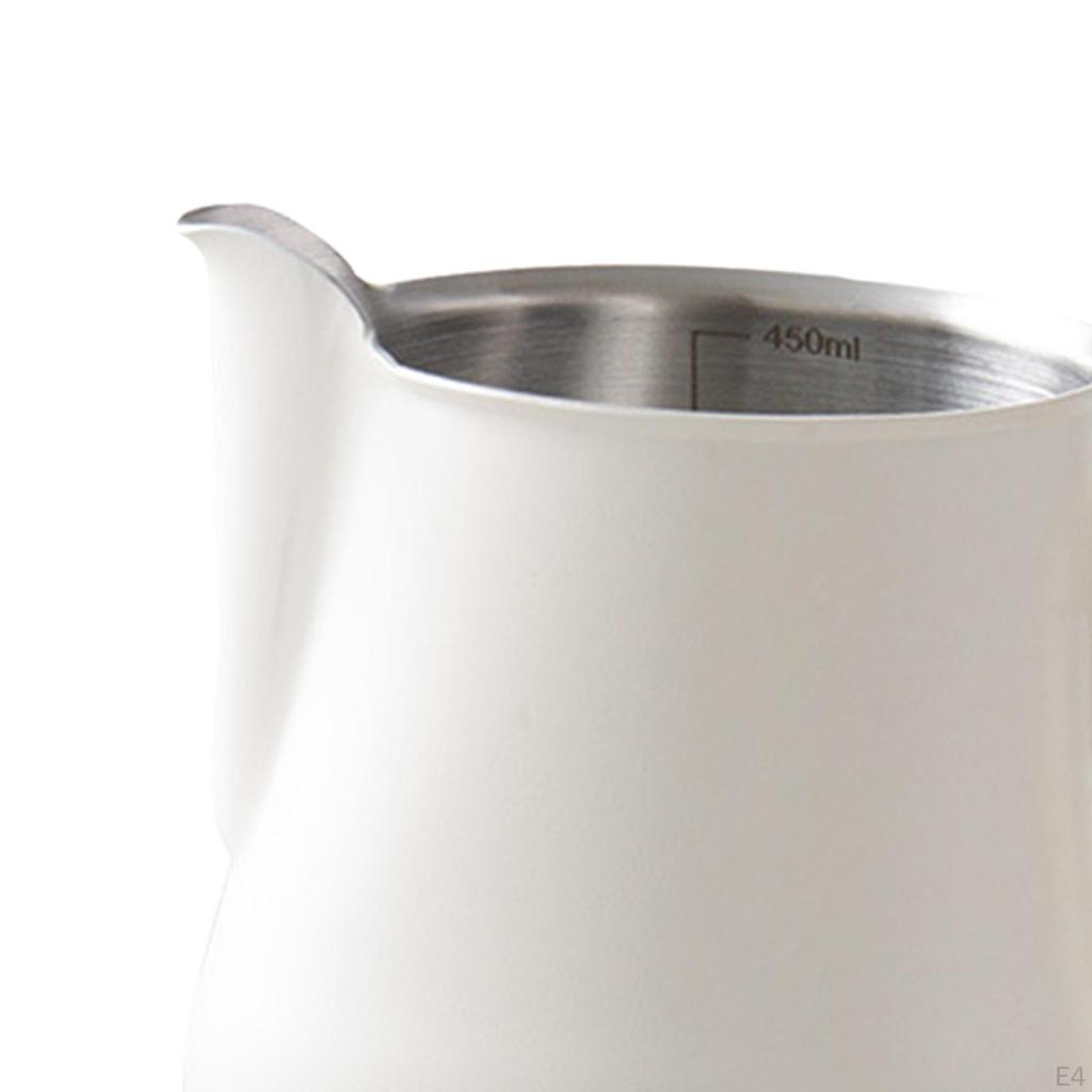 Mjölkskummare, Rostfritt stål Espressomaskin Tillbehör Ångning för kaffe