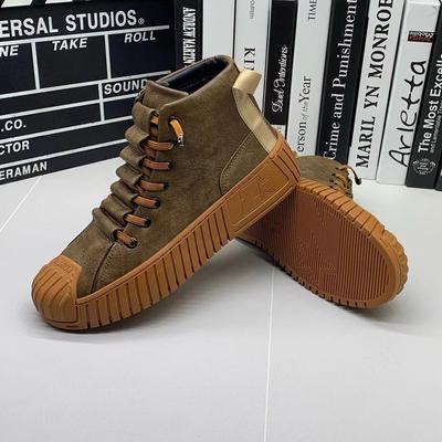 Spring Autumn Men Martin Boots Increased Boots Fashion Casual Shoes Board Shoes High Quality Outdoor Boots British Style