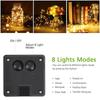 42M400Leds Solar LED Licht Außen Lichterkette Garten Solar Lichterkette Wasserdicht Weihnachts Gartendekoration Außen