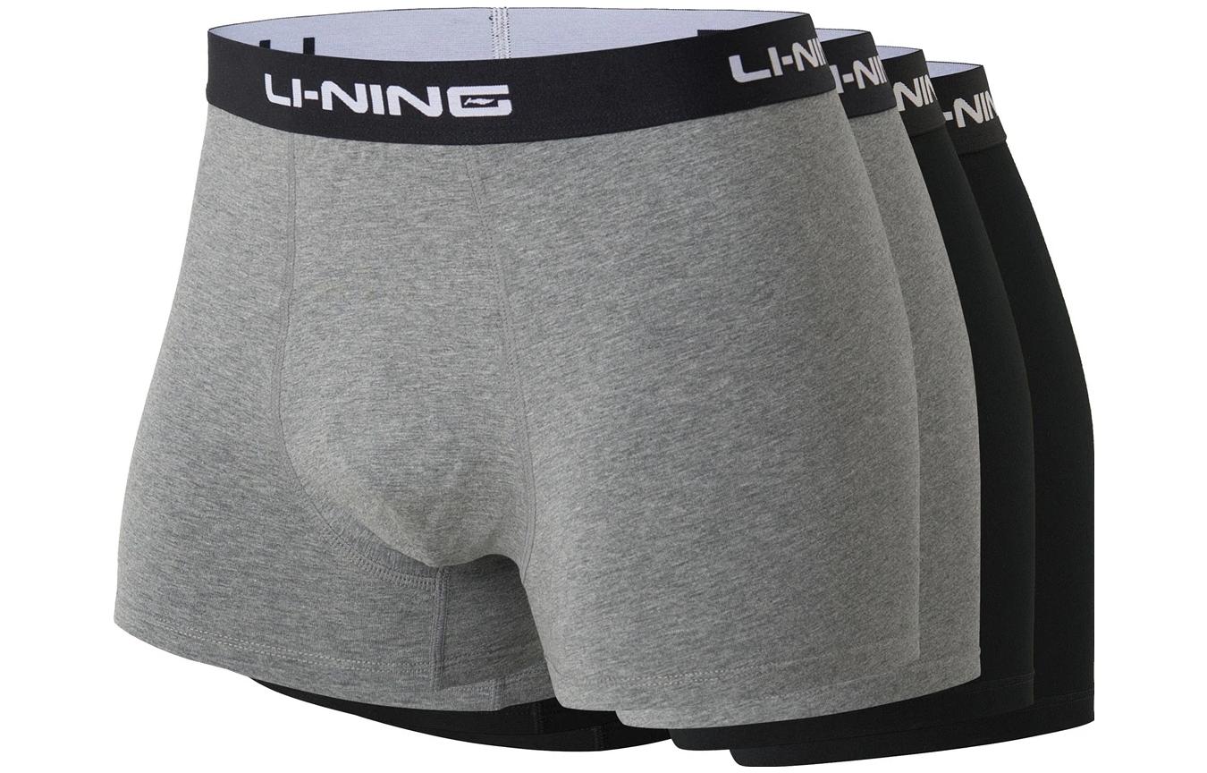 Li Ning Fitness Series Shorts Men s 4 Pack ANKS001-5 L