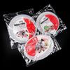 Transparent Disposable Round Plastic Plates