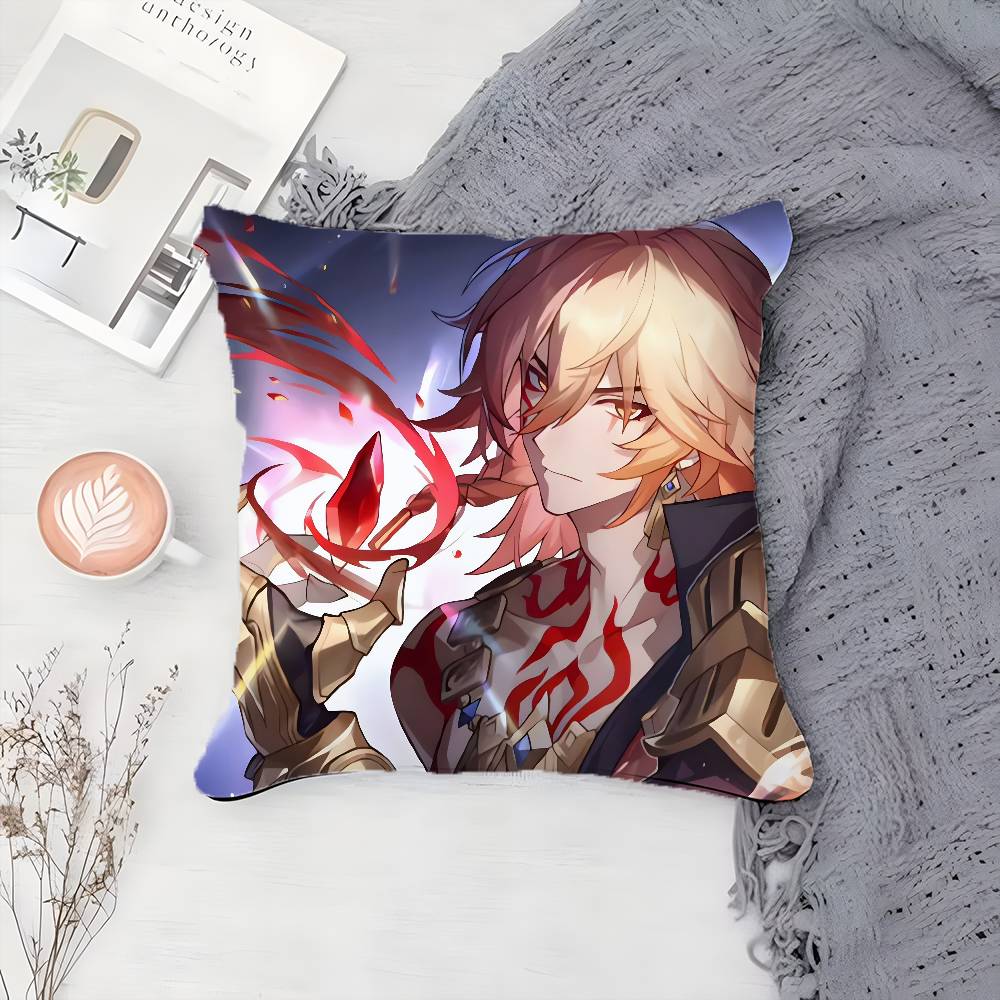 Cool Man Mydei H-Honkai Star Rail-MT Kissenbezug Druck Kissenbezug Wohnzimmer Sofa Kissenbezug Schlafzimmer Raumdekor