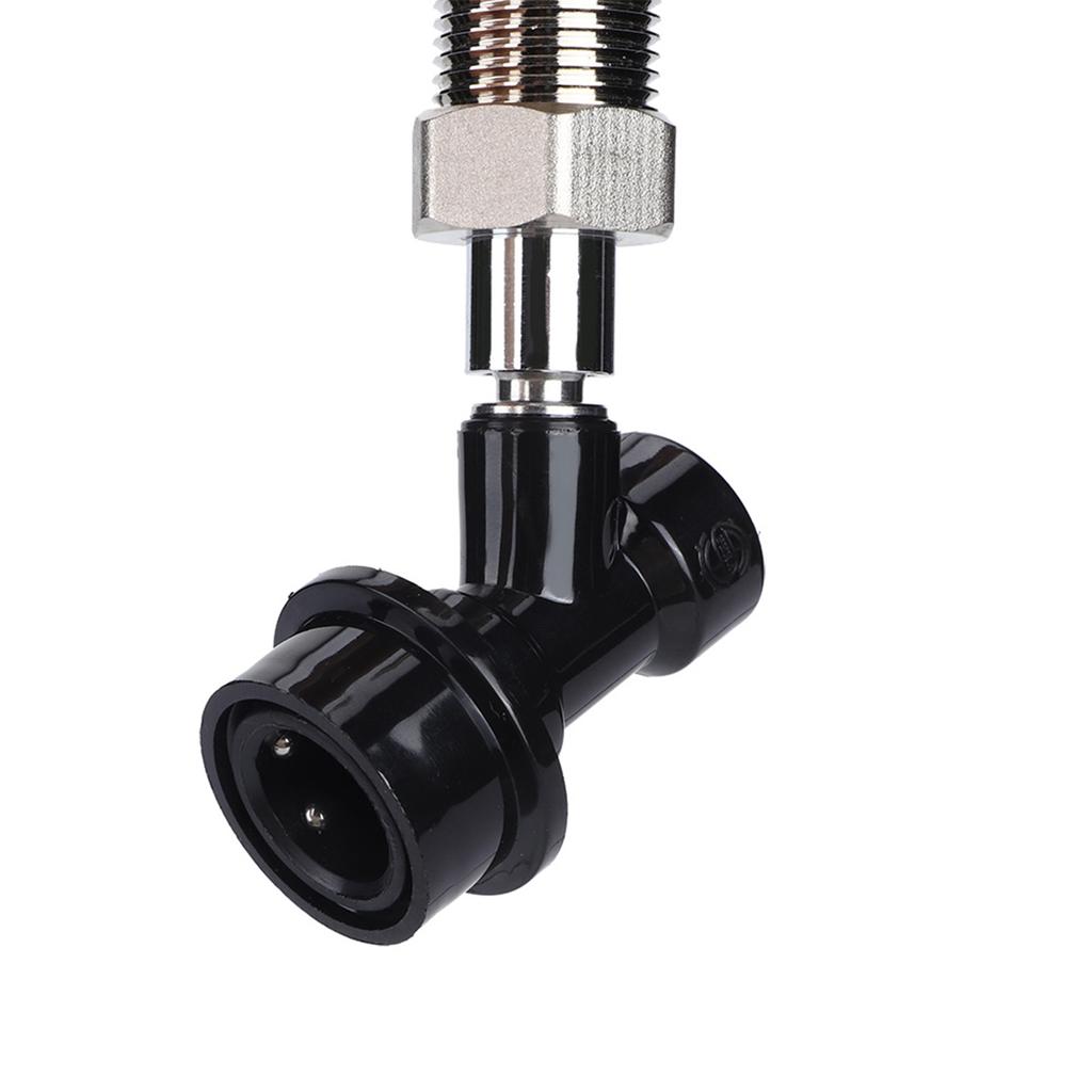 Stainless Steel Adjustable Beer Faucet Tap with Ball Lock for Homebrew Barrel Wine Beverage